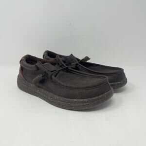 Lamo Paul Waxed Chocolate Slip-On Casual Loafer Shoe‎